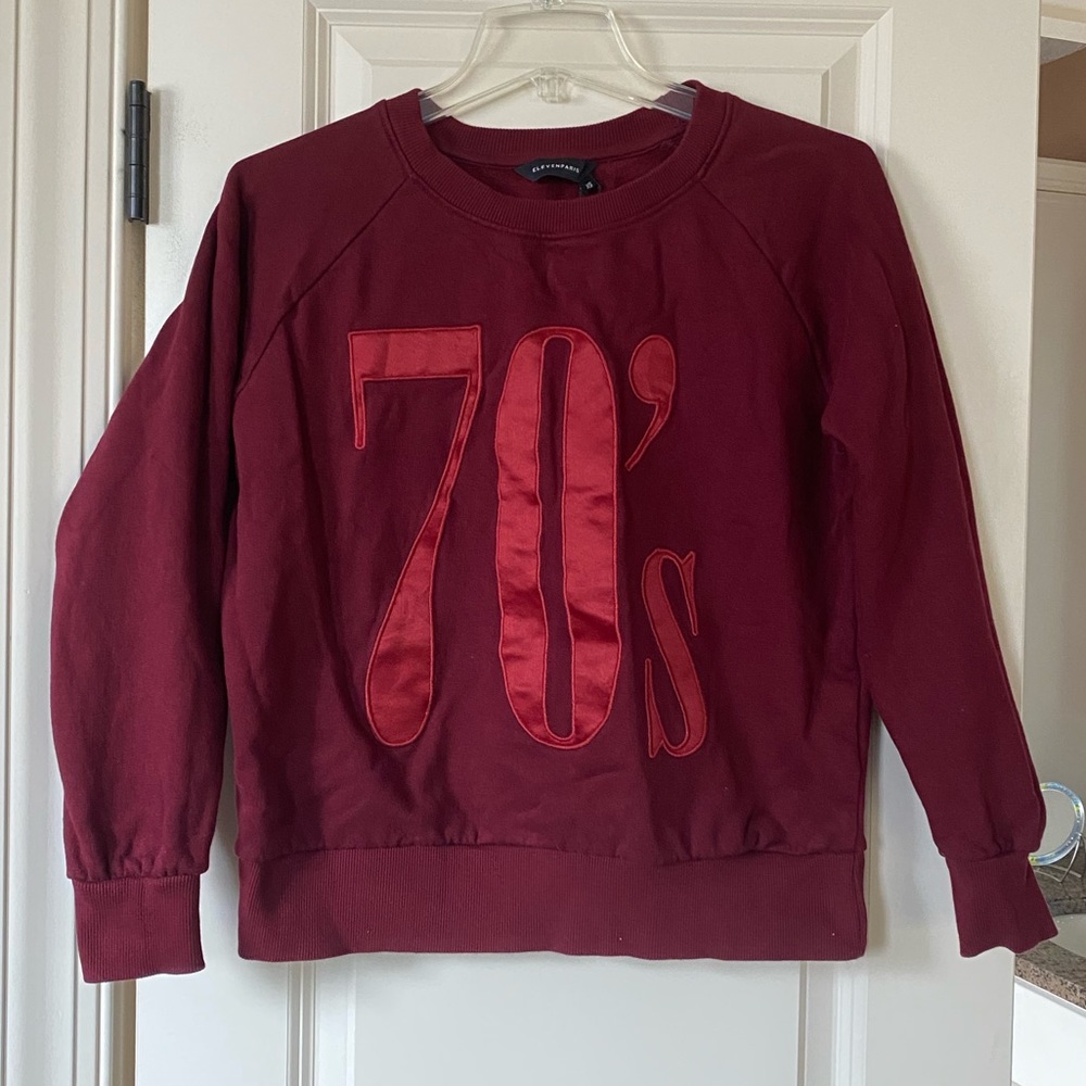 70s Cropped Crewneck